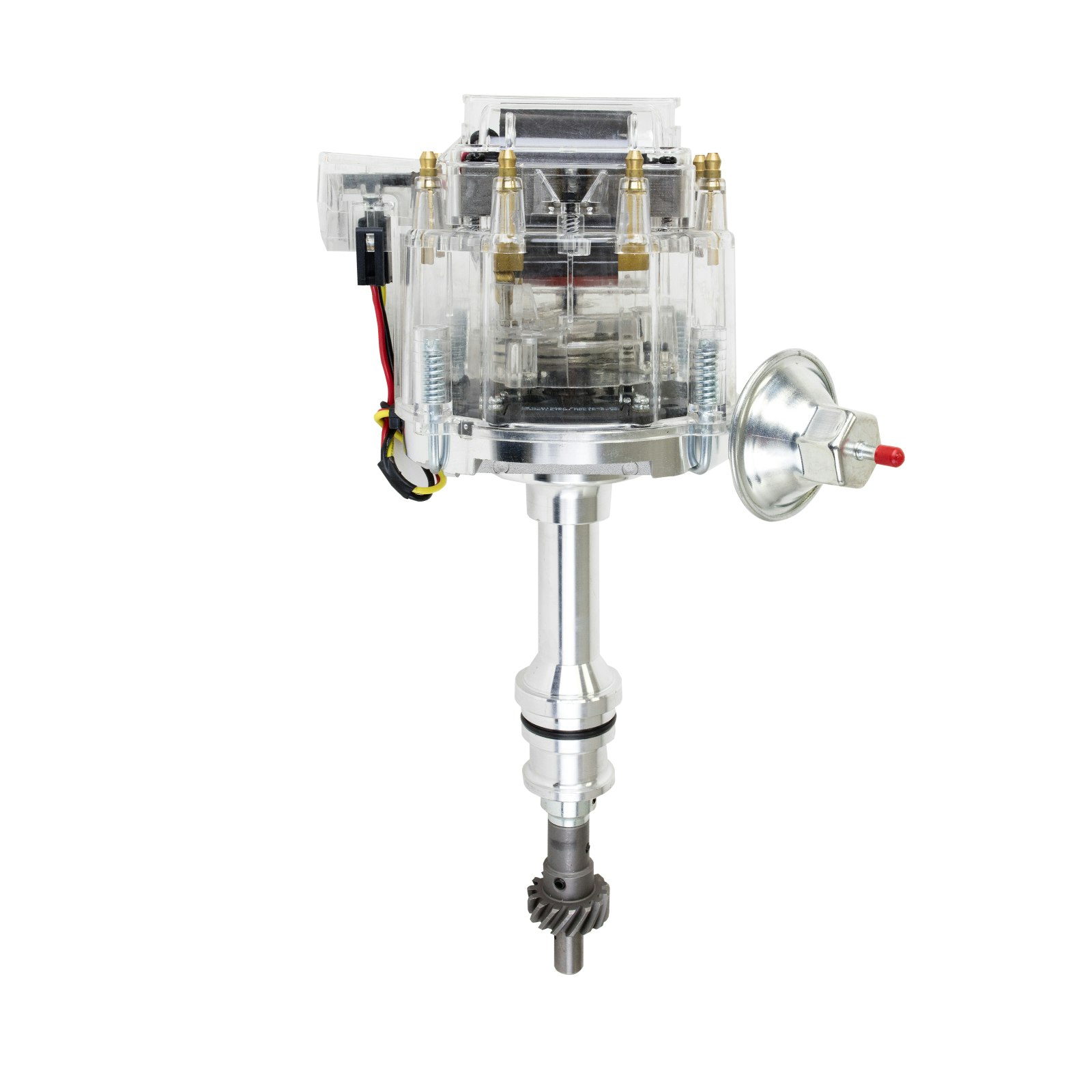 50K Volt Coil Top Street Performance JM6506CL HEI Distributor with Clear Cap 50K Volt Coil Top Street Performance JM6506CL HEI Distributor with Clear Cap